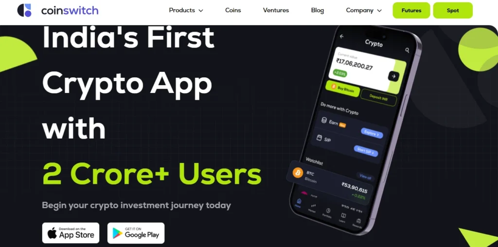 CoinSwitch Wallet is a multi-functional crypto wallet