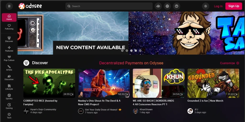 Earn cryptocurrency by making videos.