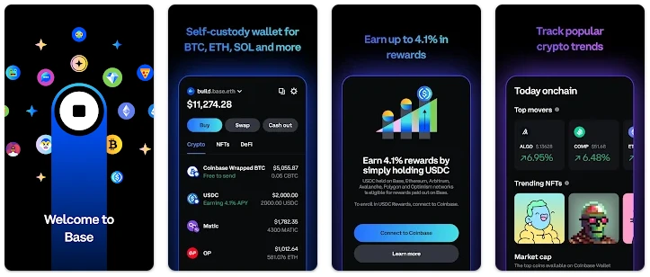 Best cryptocurrency trading app - Coinbase Wallet