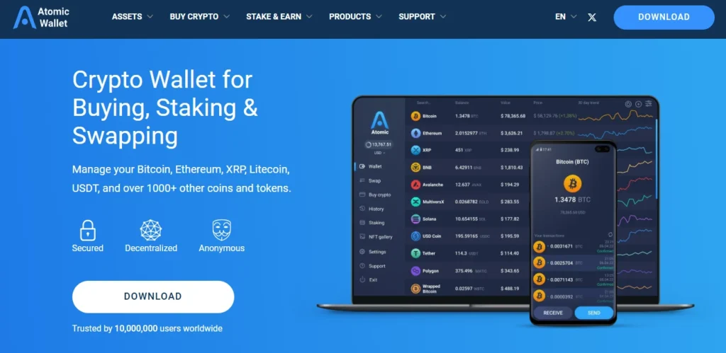 Your 15 Best Anonymous Crypto Wallets - Atomic Wallet